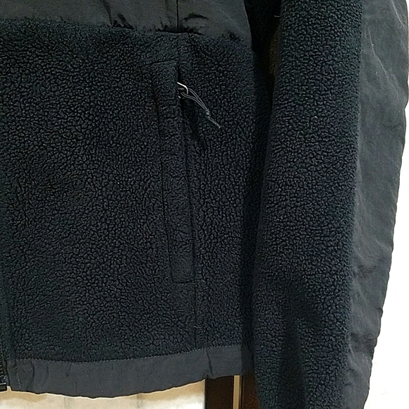 North face black fleece zip up jacket S - Picture 4 of 7